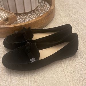 Alex Marie Black Suede Flats